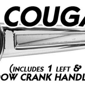 Window Crank Handle Cover (Cougar Cat)