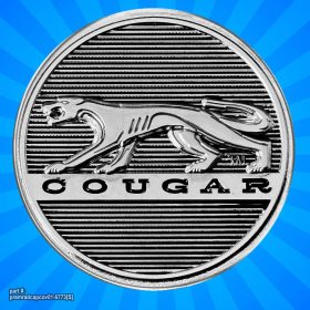 PREMIUM Cougar Cat Oil Breather Filler Cap Emblem (Official Cougar brand) part #: premradcapcov01-6773[S]